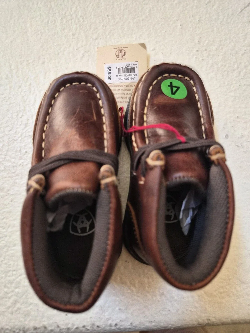 Ariat Kids Brown Leather Boots